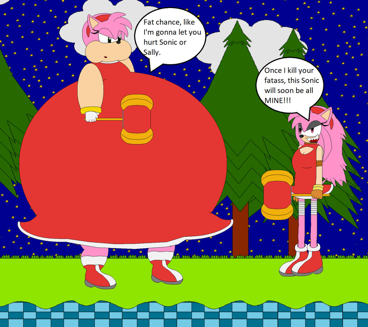 Fat Amy Vs Crazy Amy By AndrewMachina On DeviantArt fat-amy-vs-crazy-amy-by-andrewmachina-on-deviantart