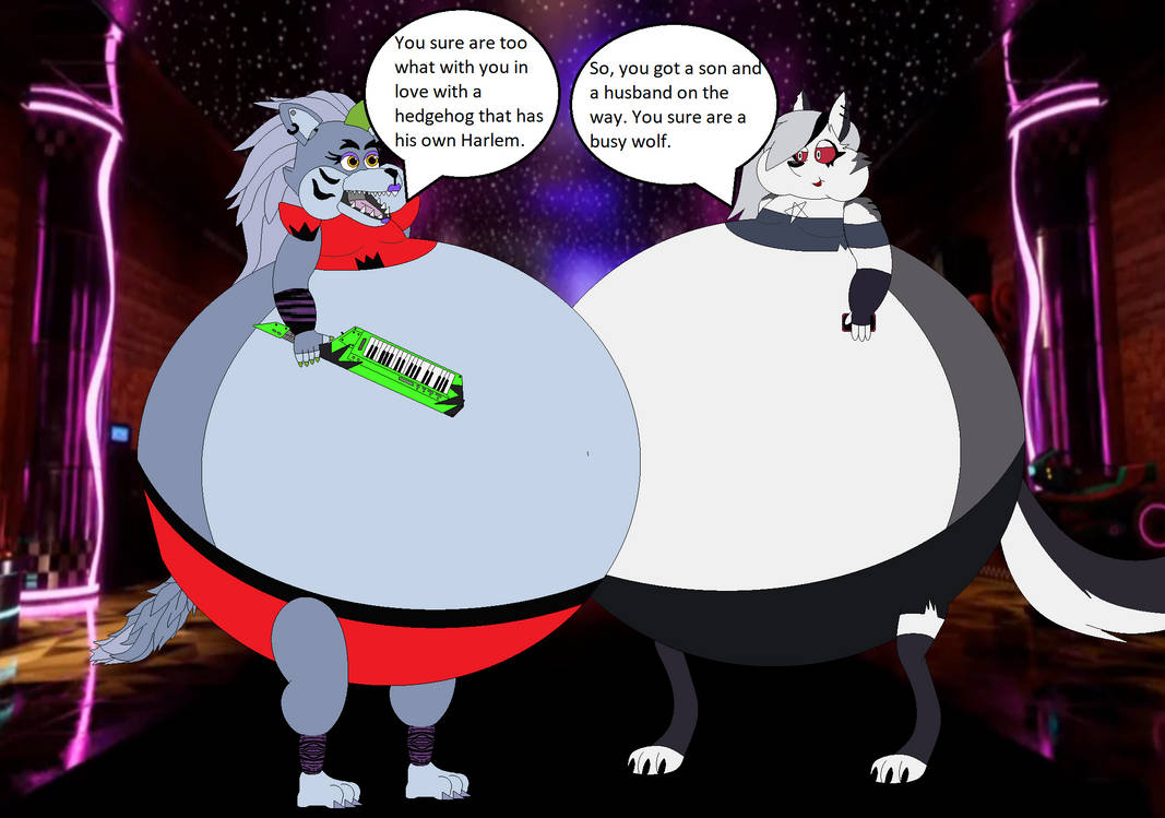 Roxy meets Loona by Andrew3382 on DeviantArt