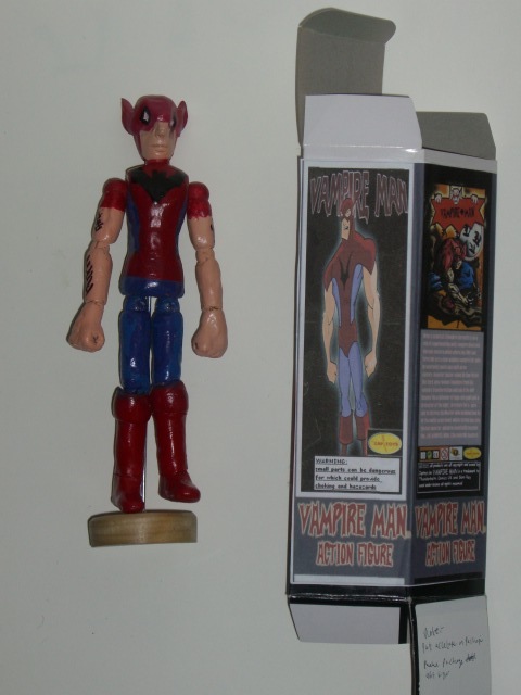 vampireMAN Action figure with  package