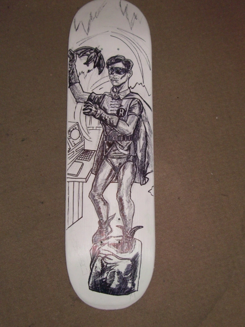 ROBIN skateboard deck 05