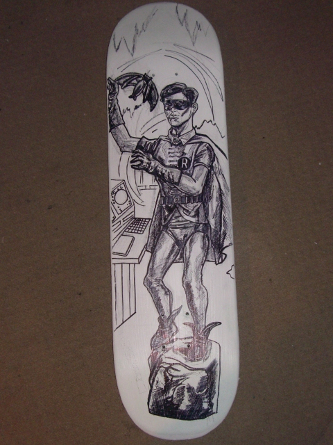 ROBIN skateboard deck 03