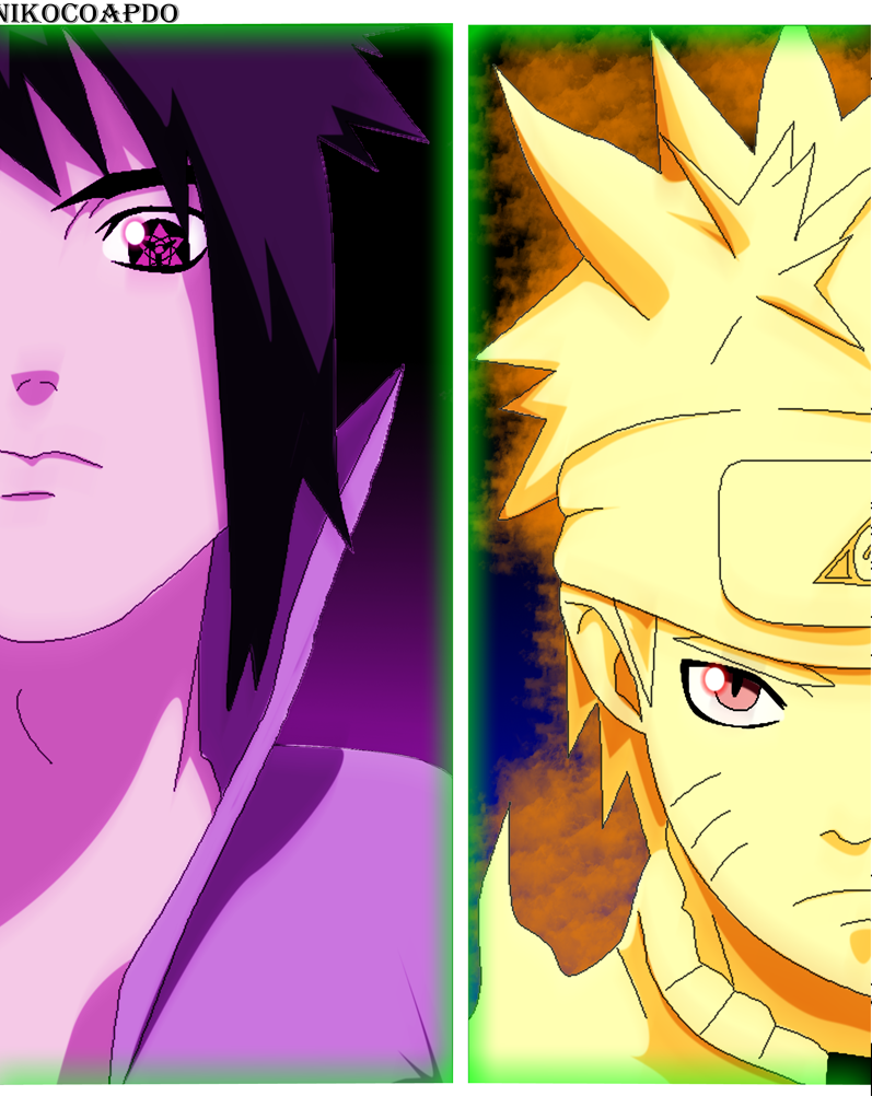 naruto rikudou vs sasuke EMS