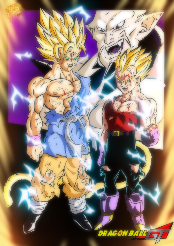 Goku Gt SS2 by AlexelZ on DeviantArt  Anime dragon ball super, Dragon ball  gt, Dragon ball wallpapers