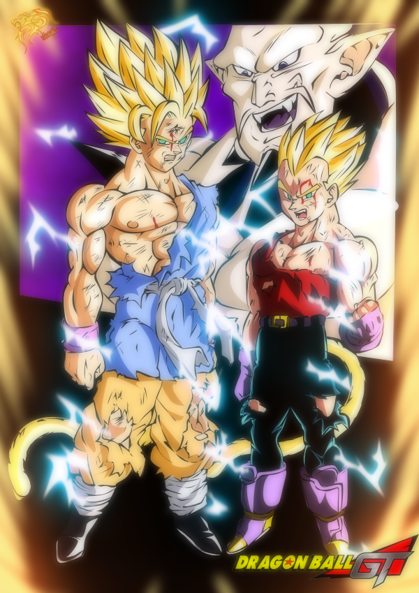 Goku Vs. Vegeta - Desenho de thedixon__ - Gartic