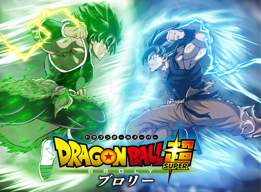 Broly vs Goku by nikocopado on DeviantArt