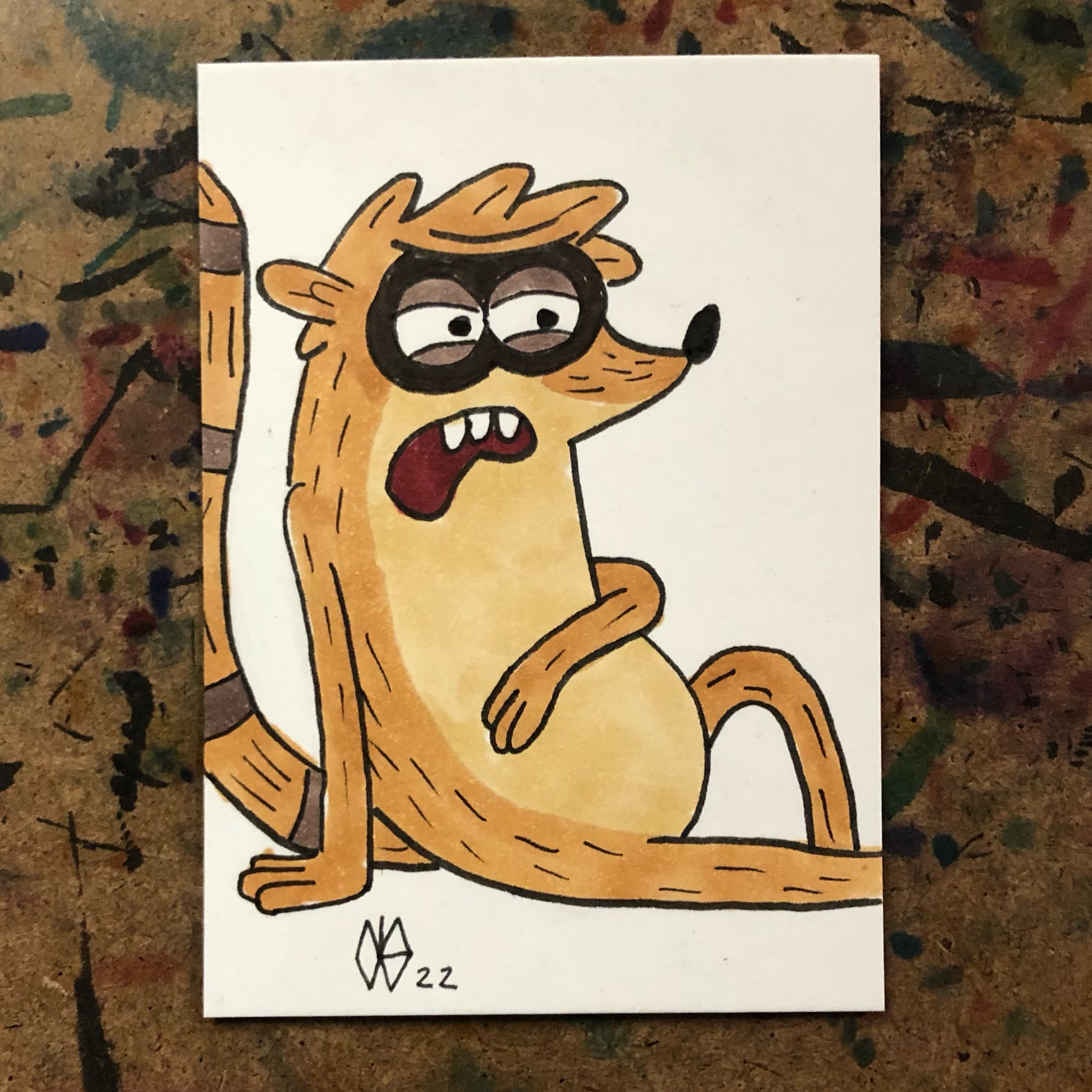 Rigby by WalkoszArt on DeviantArt