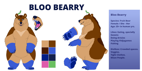 Bloo Bearry Reference