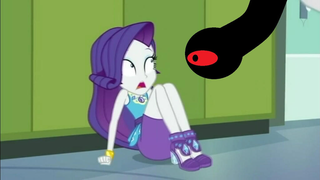 Rarity Being Watch by a Shadow by Starman1999 on DeviantArt
