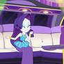 Rarity dancing in her long skirt