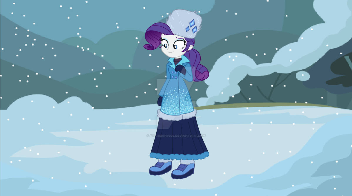 Cold Rarity Rarity's Winter Day Outside. by Starman1999 on DeviantArt