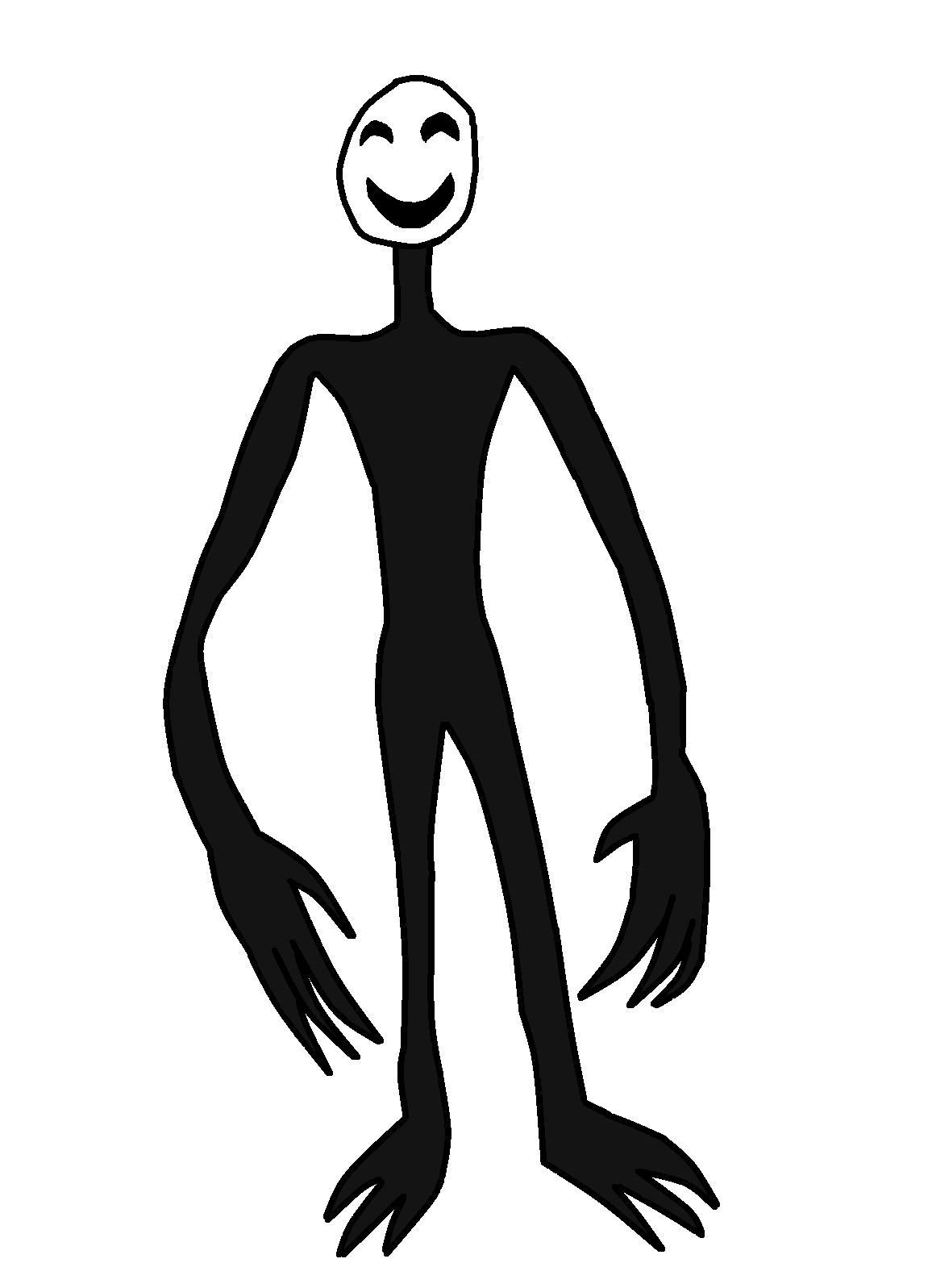 Shadow Figure Smiling Creepy Smile Shadow (Gift) by Starman1999 on DeviantArt