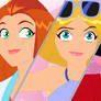 Totally Spies Girls With Stars!