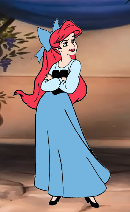 Ariel giving a funny look. by Starman1999 on DeviantArt