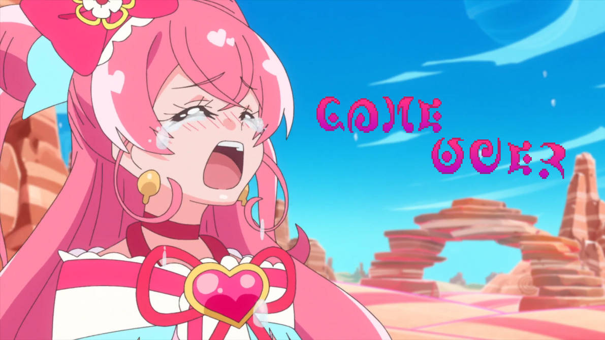 Alphabet Lore P in Glitter Cure Anime Dress Up! : r/precure