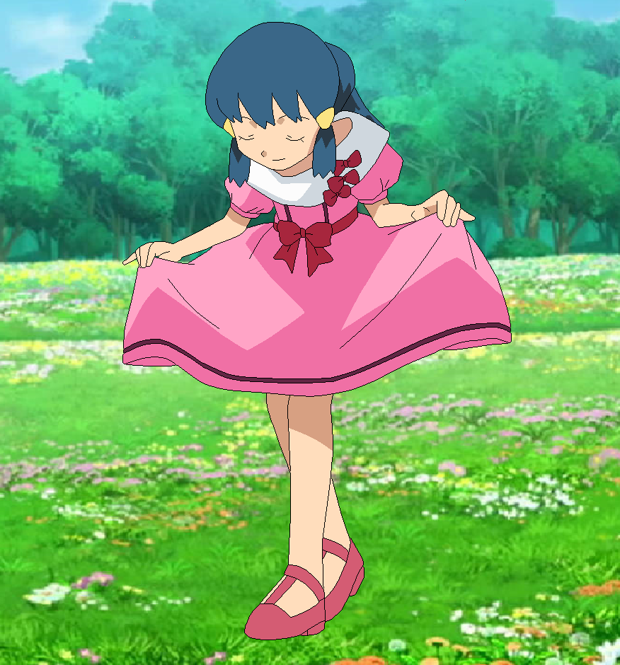 pokemon dawn pink dress Dawn Wearing her Long Pink Dress at Romance Field by Starman1999 on DeviantArt