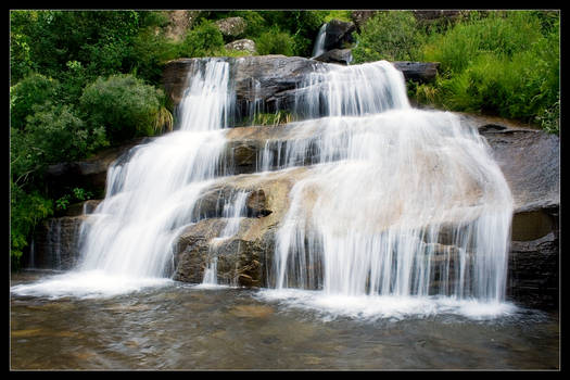 Waterfall Sani Pass