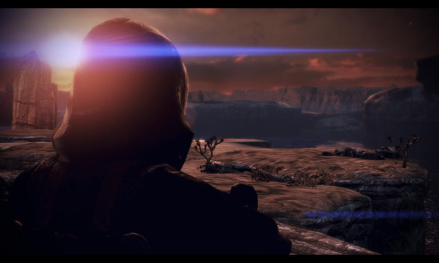 Tali on Rannoch by PezsmAlien on DeviantArt