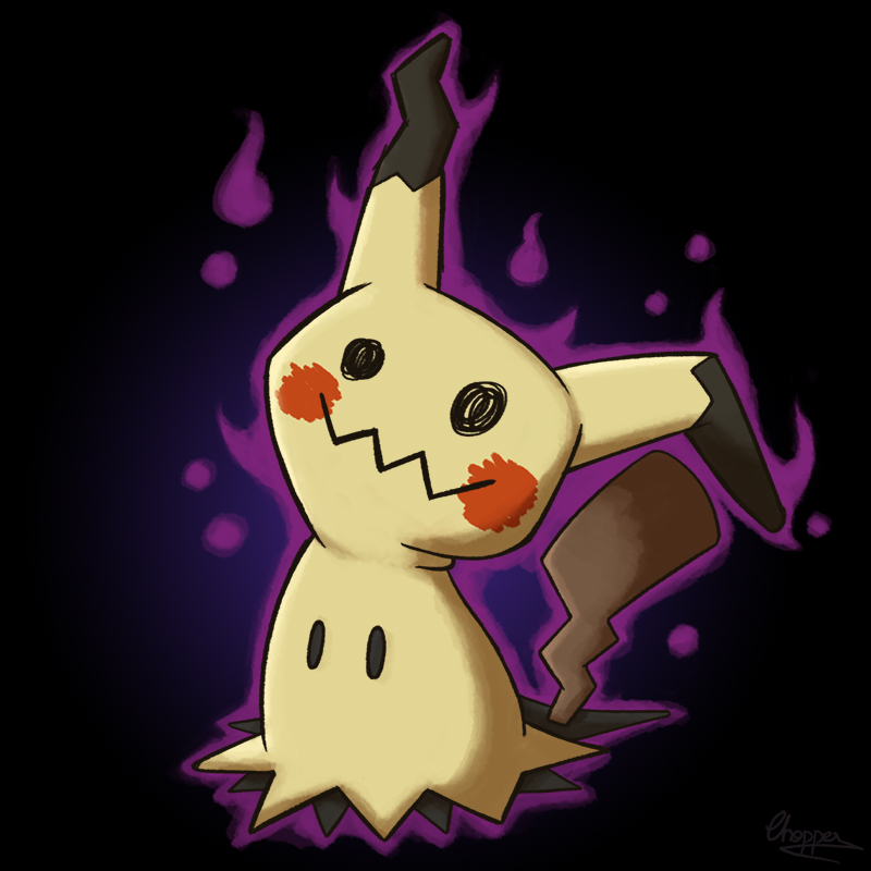 Shiny Mimikyu Gif! (Has Speedpaint!) by TheDrawingMorgs on DeviantArt