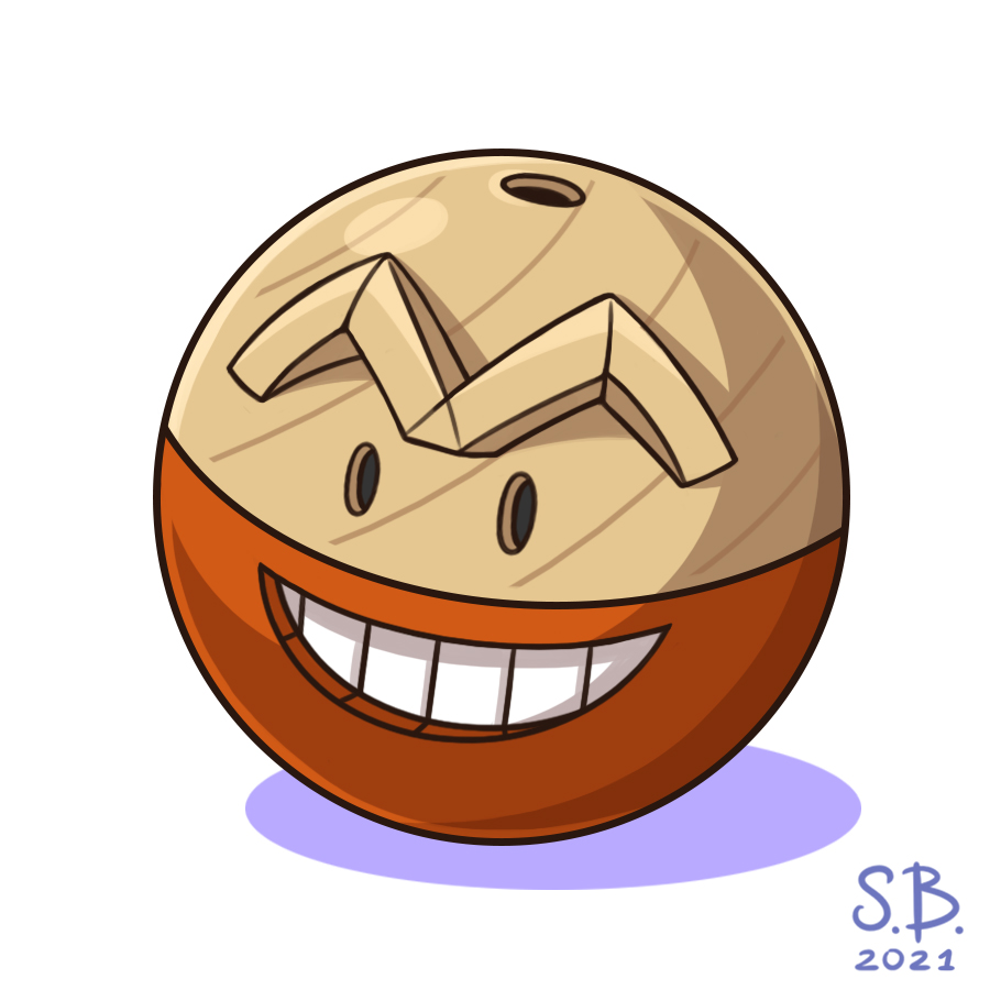 hisuian voltorb (pokemon) drawn by glassy0302