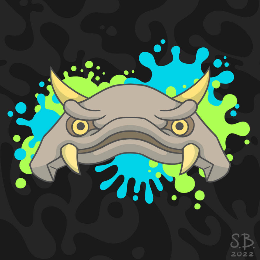 Splatoon 3 masks - Big Man by Stellabluegirl on DeviantArt