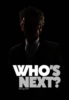 WHO's Next? | 13th Doctor Announcement Poster