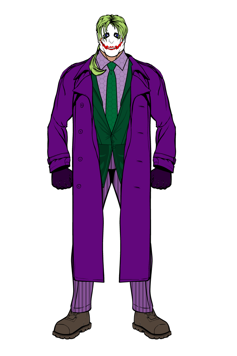 Jake Cosplaying as The Joker