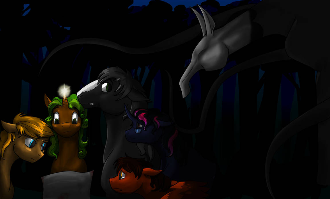 Mlp Slender Slender Pony by LemmingBot on DeviantArt