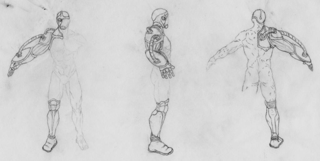 Cyborg Concept by BusinessZombie on DeviantArt