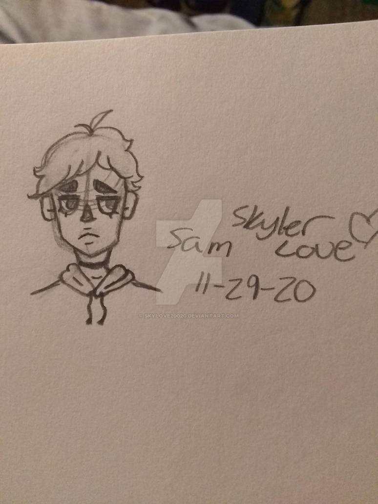 Sam sketch by SkyLove20020 on DeviantArt