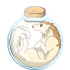 Olwen in a Bottle by WiIdpaws Olwen in a Bottle by WiIdpaws