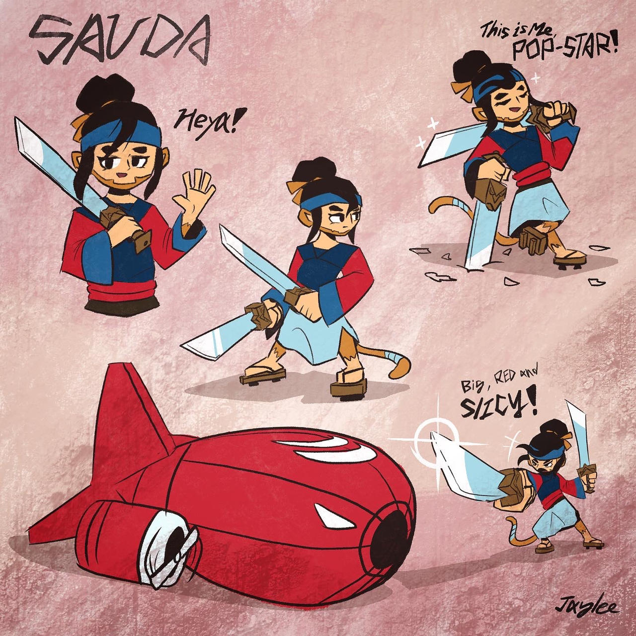 Sauda Sword Swordmaster -Sauda by SpaceJaylee on DeviantArt