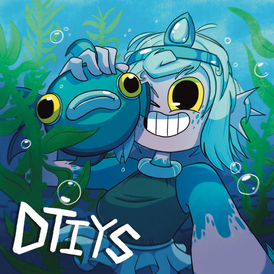 Anoymouse Fish Fish-woman and Silly fish DTIYS by SpaceJaylee on DeviantArt