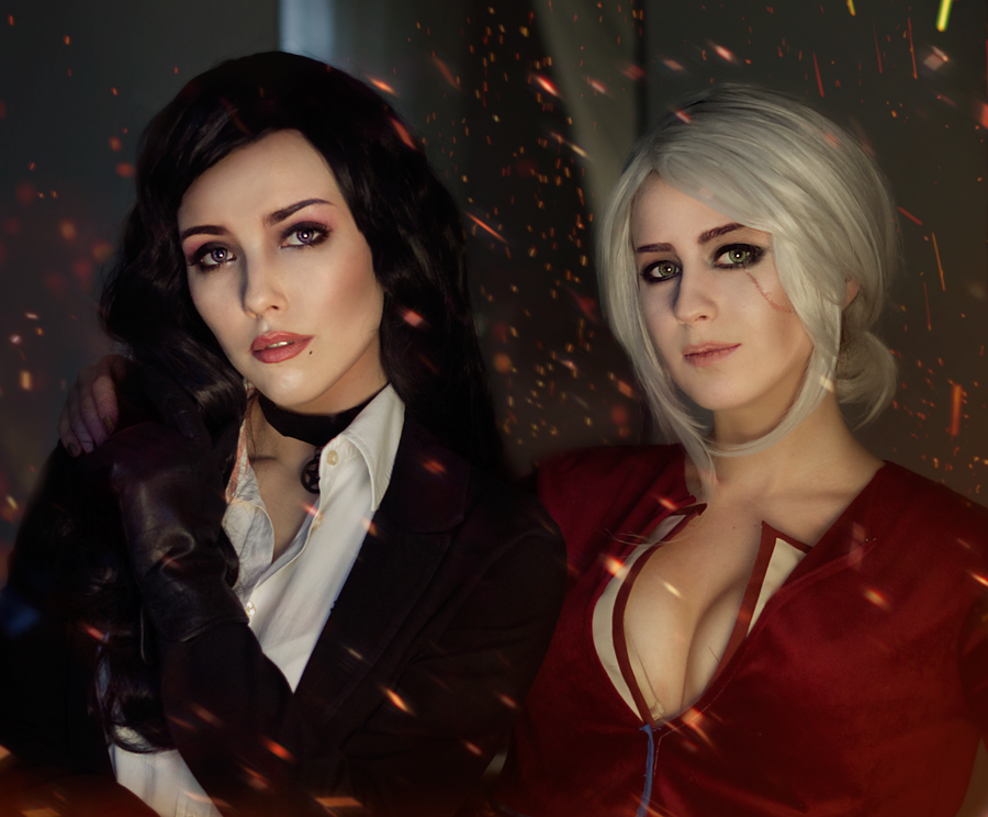 Yennefer And Ciri