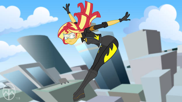 Superhero Sunset Shimmer