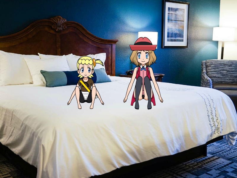 Pokemon Serena And Bonnie Relaxing By ChrisGraduate27 On DeviantArt pokemon-serena-and-bonnie-relaxing-by-chrisgraduate27-on-deviantart