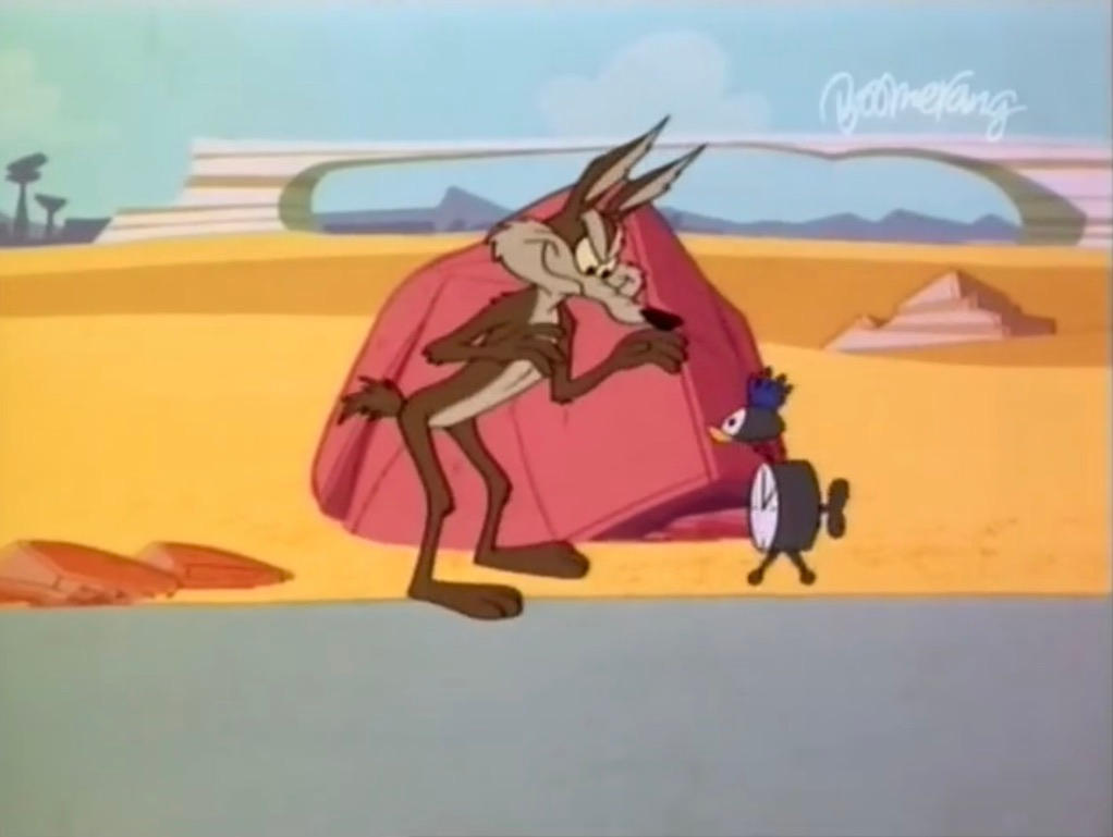Wile E. Coyote sees an explosive clock fail by ChrisGraduate27 on ...