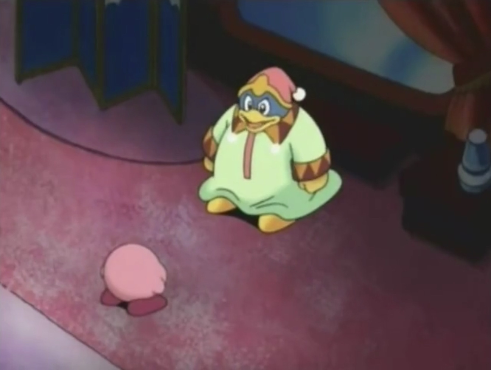 Kirby confronts King Dedede by crt2mtsu1 on DeviantArt