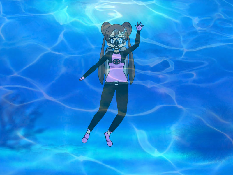 Pokemon Rosa Water Pokemon Rosa Scuba Diving by ChrisGraduate27 on DeviantArt