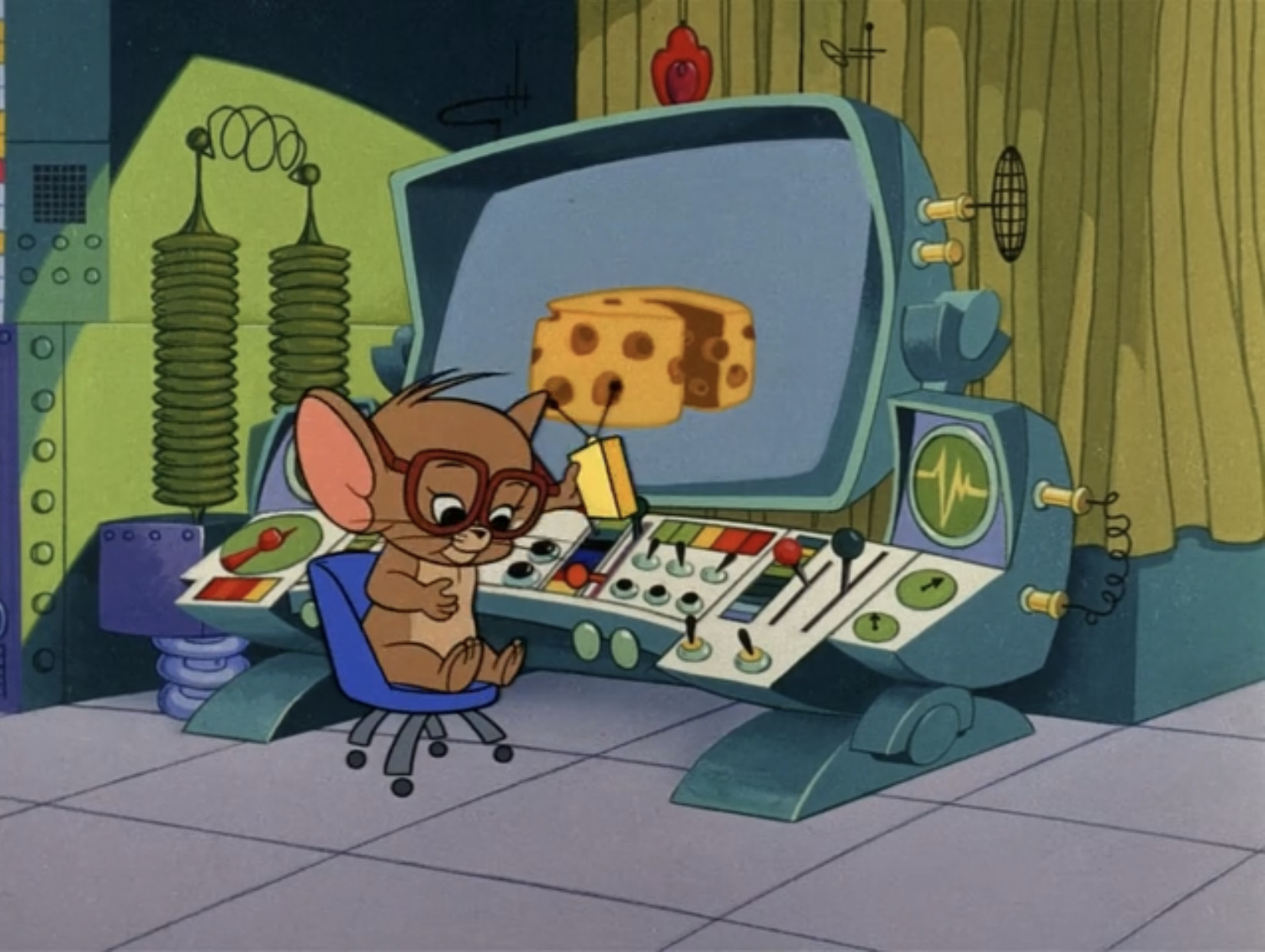 Jerry Mouse with Science glasses on by crt2mtsu1 on DeviantArt Jerry Mouse with Science glasses on by crt2mtsu1 on DeviantArt