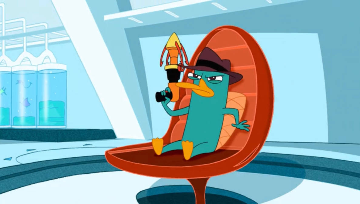 Agent P ready to kick some butt by ChrisGraduate27 on DeviantArt