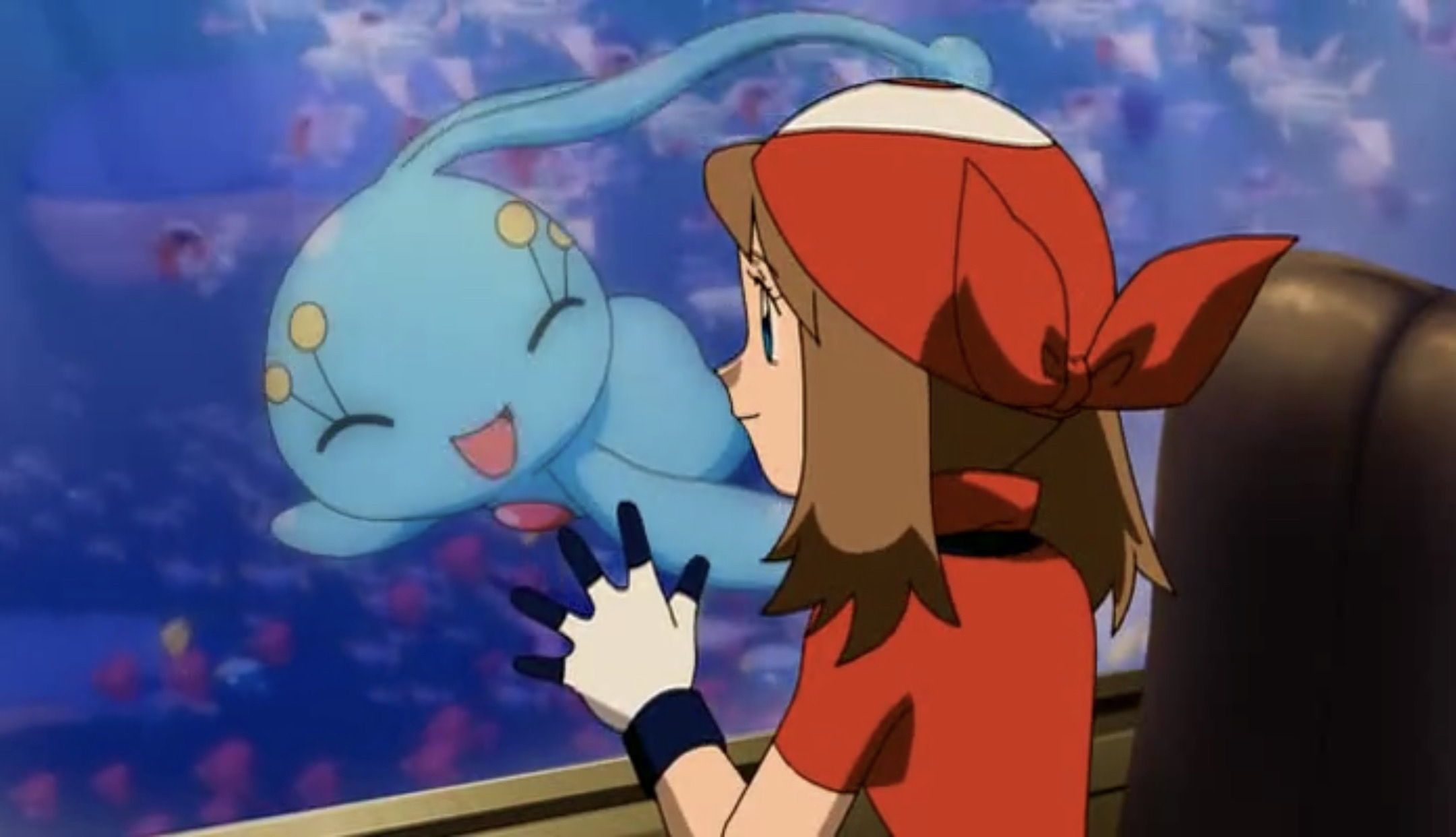 Manaphuy May happy to see Manaphy by ChrisGraduate27 on DeviantArt