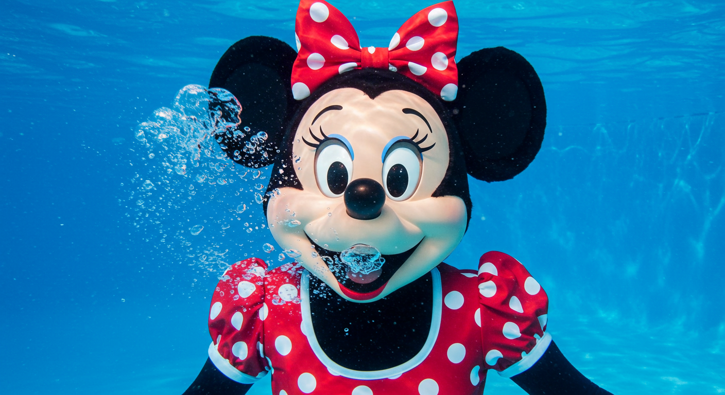Mini Mouse Rafting Minnie Mouse Underwater by ChrisGraduate28 on DeviantArt