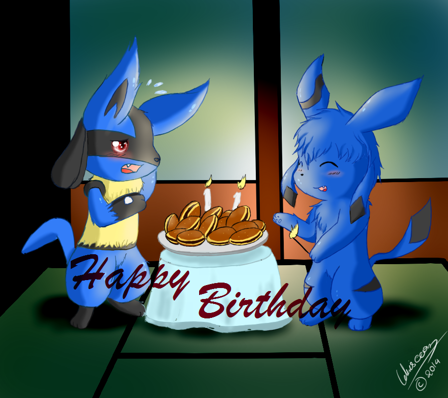 Lucario's Birthday