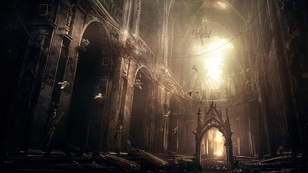 Abandoned Gothic Cathedral