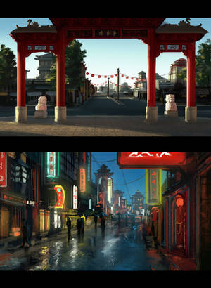 Speedpaint: Chinatown