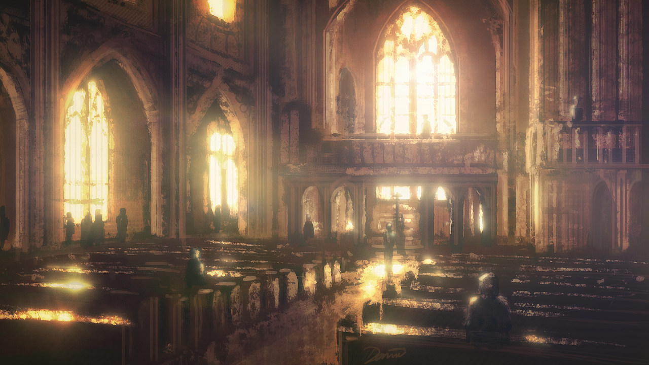 Speedpaint: Church Interior