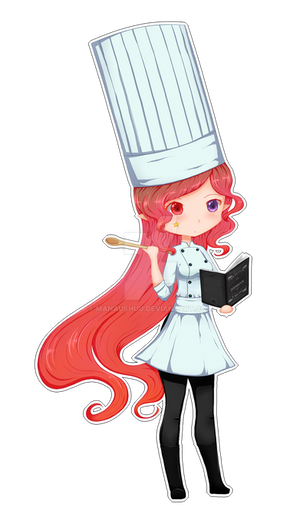 [ORIGINAL] Sticker little chef by ManaUshuu