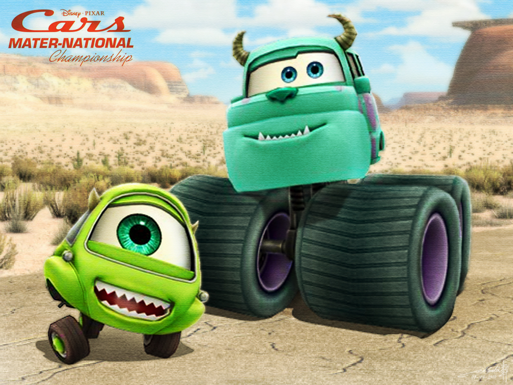 Monster Truck Mike and Sulley