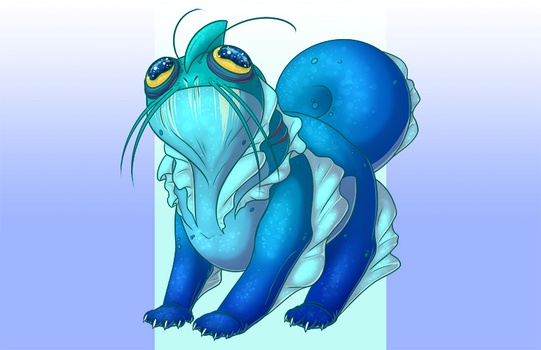 MoreBlue Pug Dragon