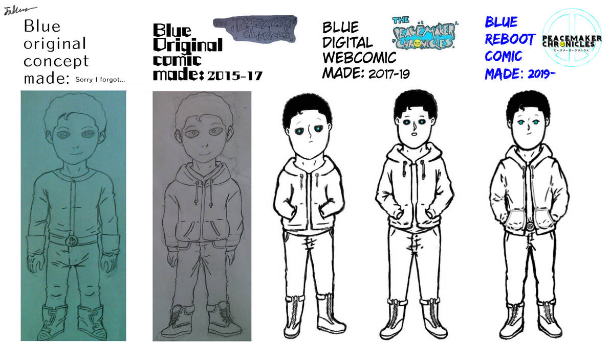Evolution of Blue by JalenETofficial on DeviantArt